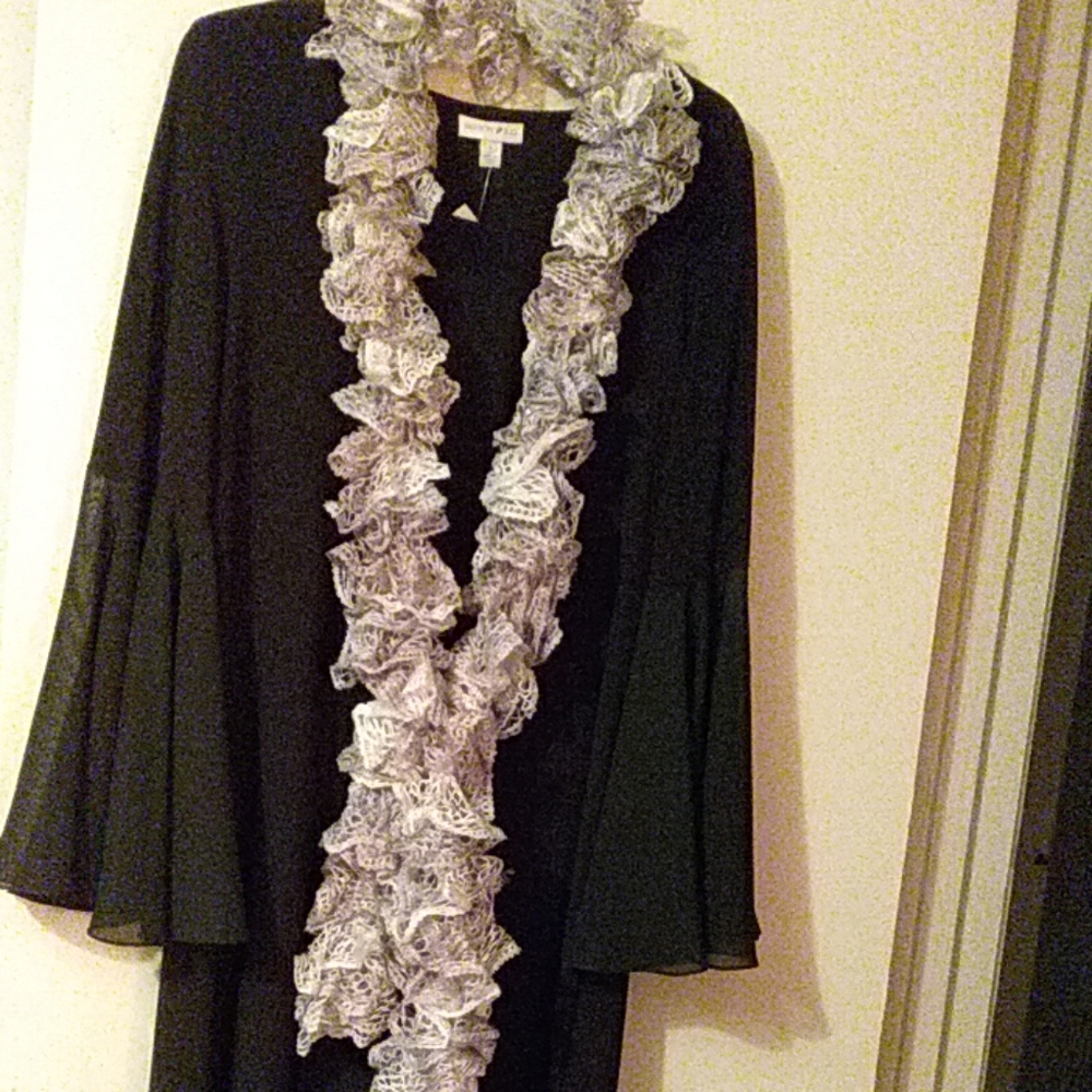 Ruffle scarf
